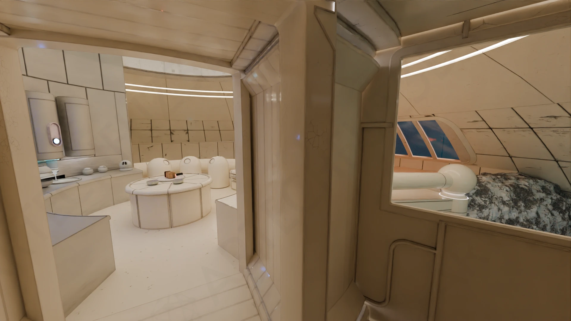 Navigating to Kitchen